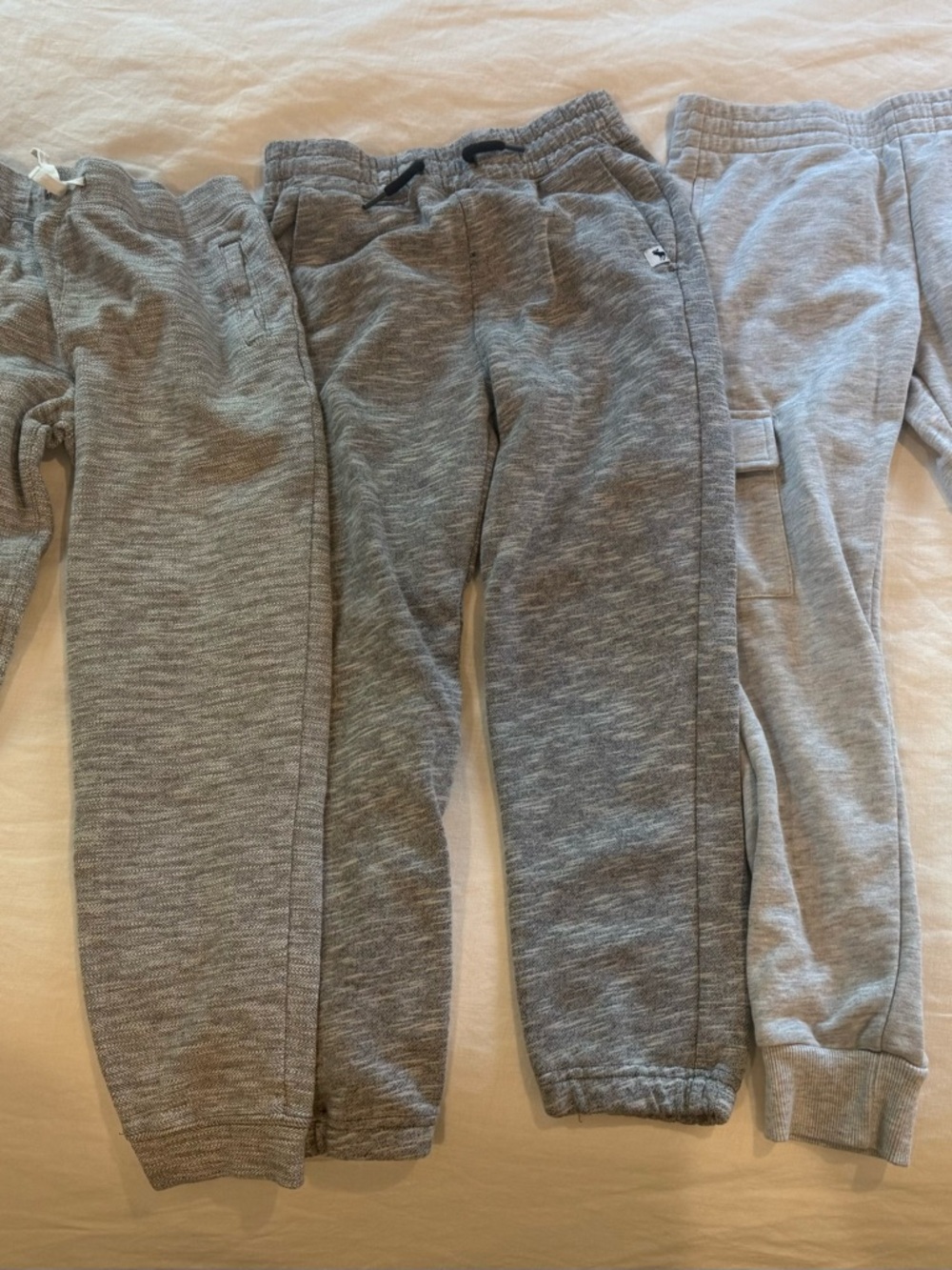 Champion Kids Grey Jogger Sweatpants - Heather Grey